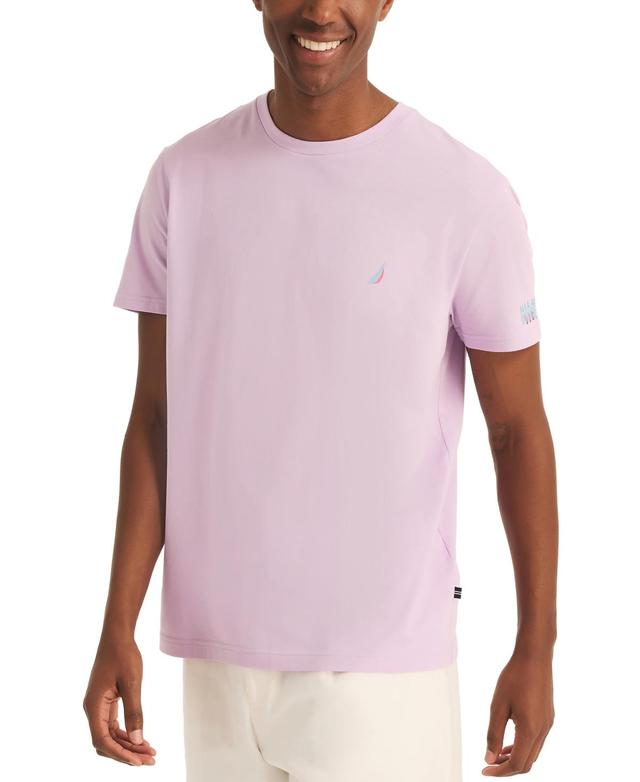 Mens Miami Vice x Nautica Short Sleeve Crewneck Logo Tee Product Image