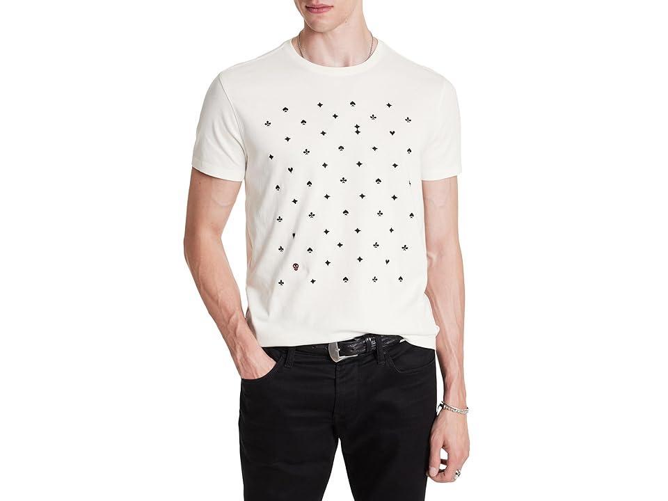 John Varvatos Suits Tee KG6733W24 (Salt) Men's T Shirt Product Image