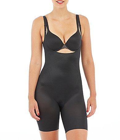 SPANX Thinstincts 2.0 Open Bust Mid-Thigh Bodysuit Product Image