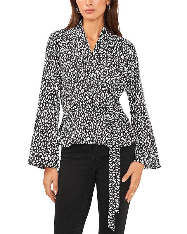 Vince Camuto Faux Wrap Top Product Image