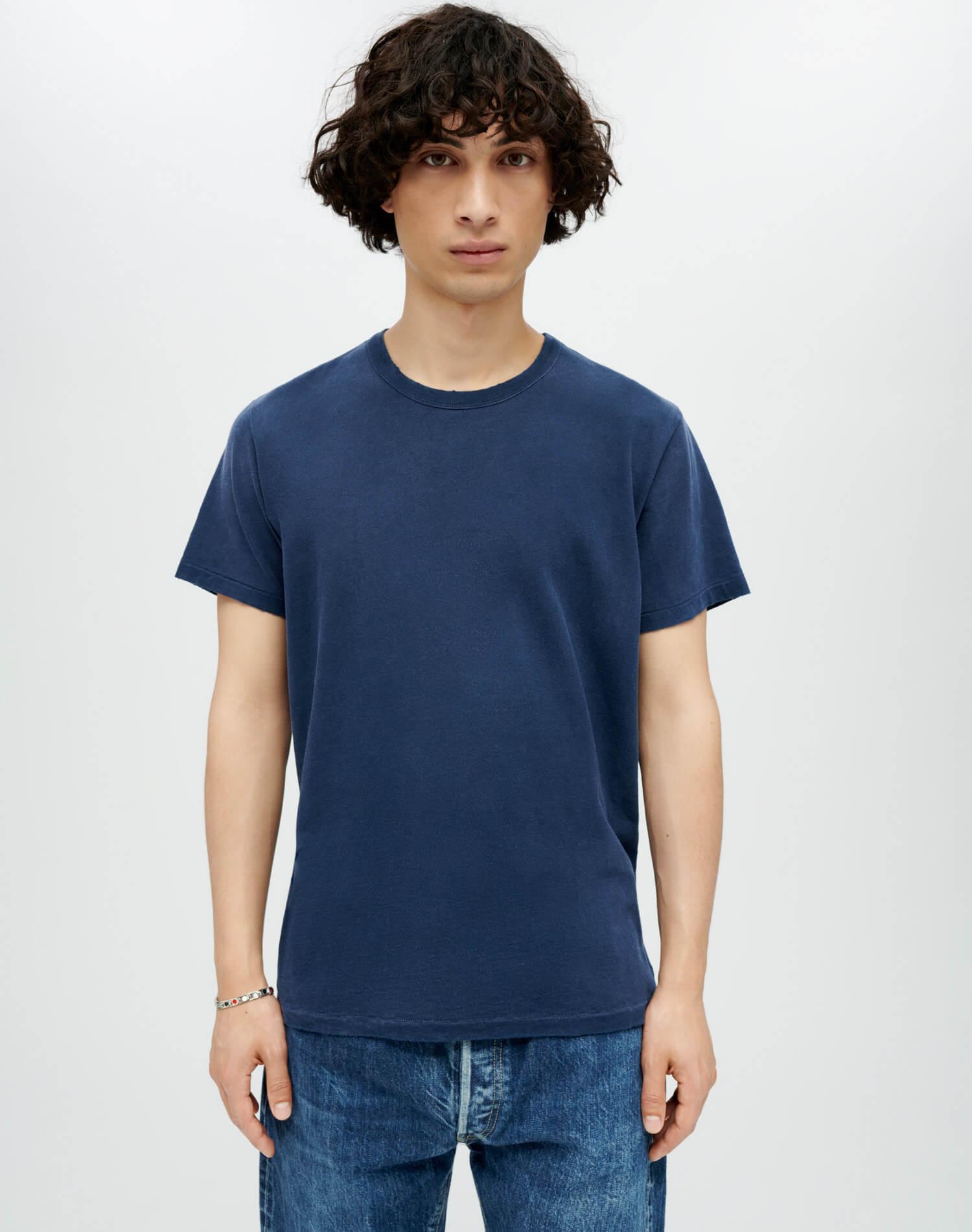 Hanes Classic Tee - Sun Faded Navy Product Image