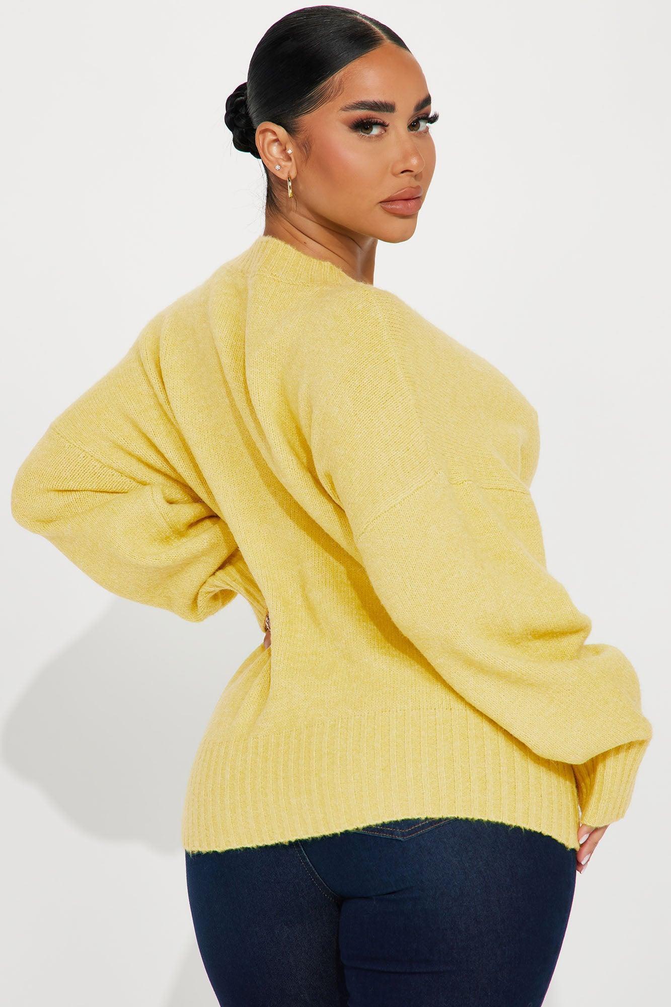 Laylin Sweater - Yellow Product Image