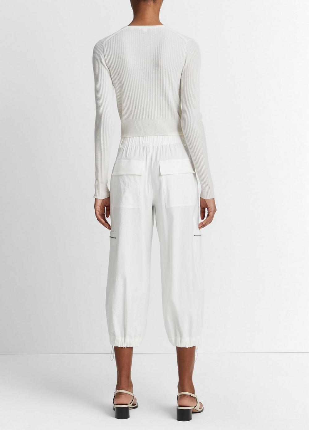 Low-Rise Cropped Parachute Pant Product Image