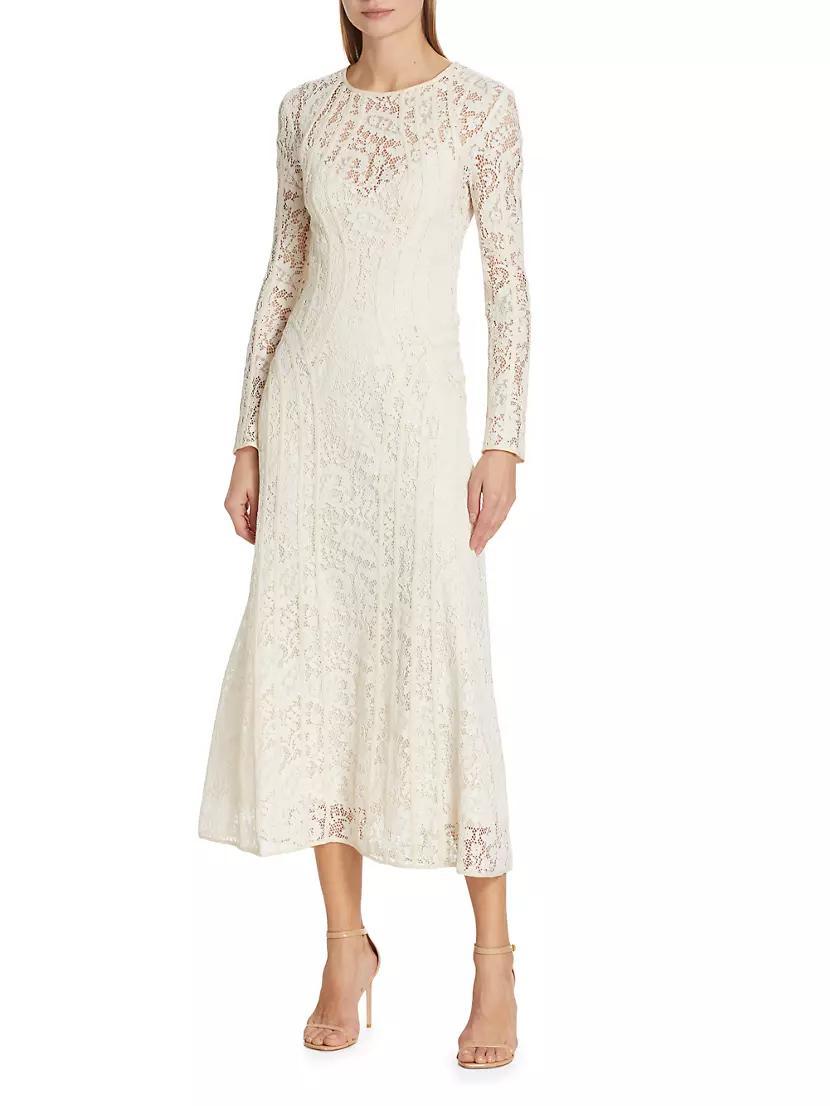 Devi Lace Midi-Dress Product Image