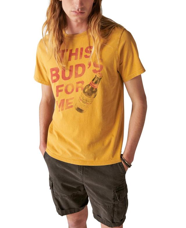 Lucky Brand Mens Buds For Me Short Sleeve T-shirt Product Image