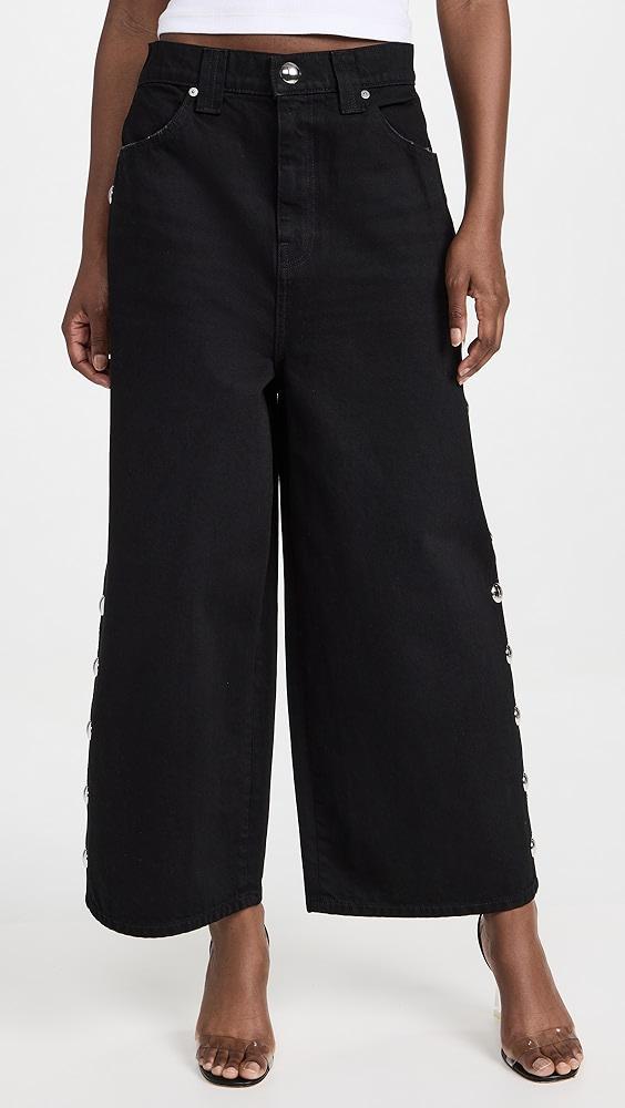 Khaite Studded Rapton Jeans | Shopbop Product Image