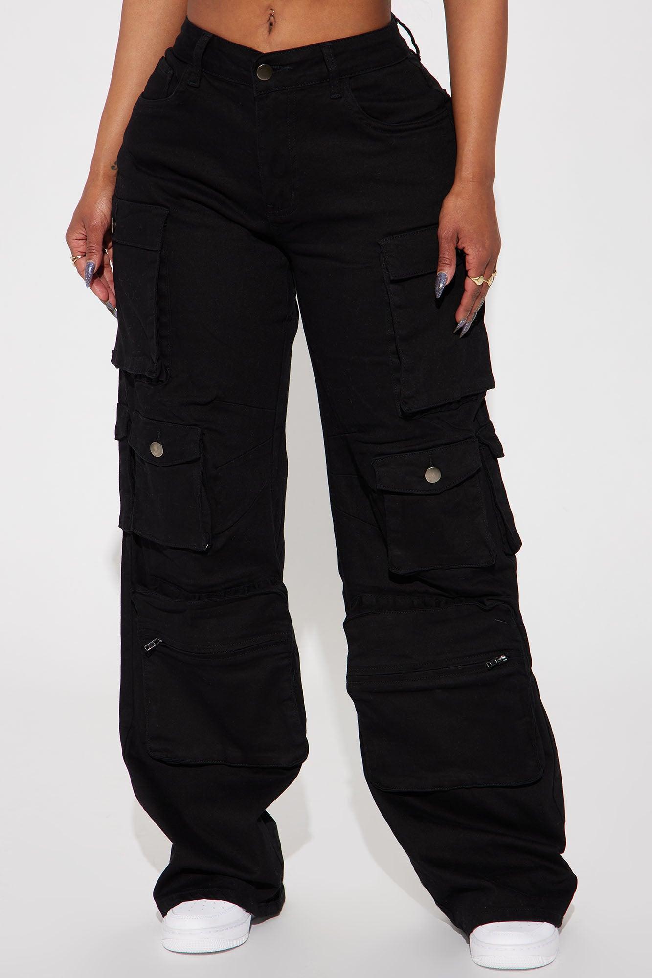 Take It Back Cargo Pant - Black Product Image