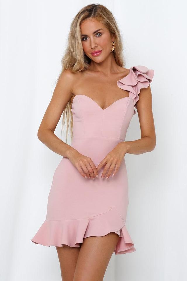 Give Me Everything Dress Blush Product Image