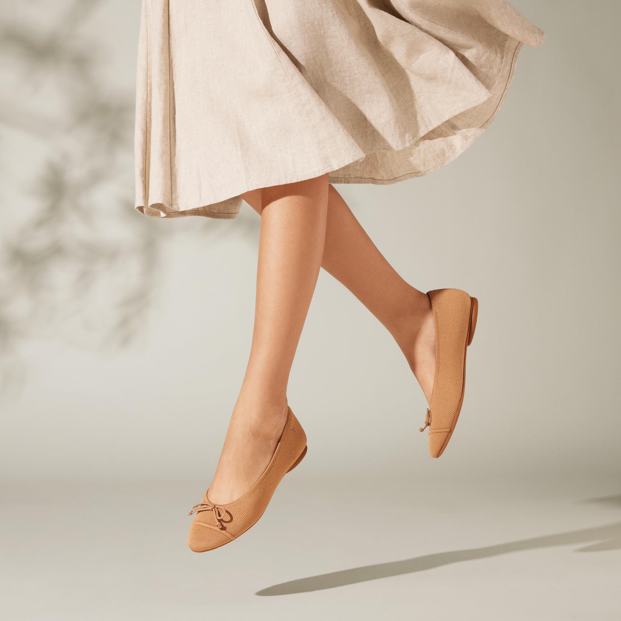 Almond-Toe Bow Flats (Tiana) Product Image