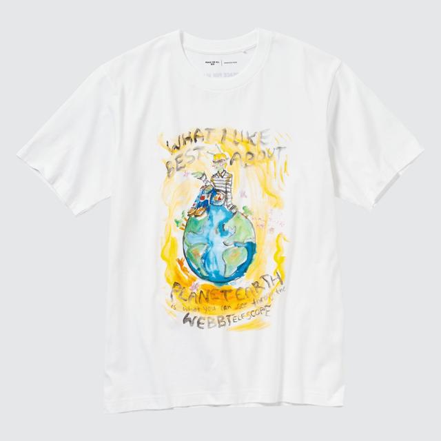 Peace For All (Short-Sleeve Graphic T-Shirt) (Francesco Risso) White 2XS UNIQLO US Product Image