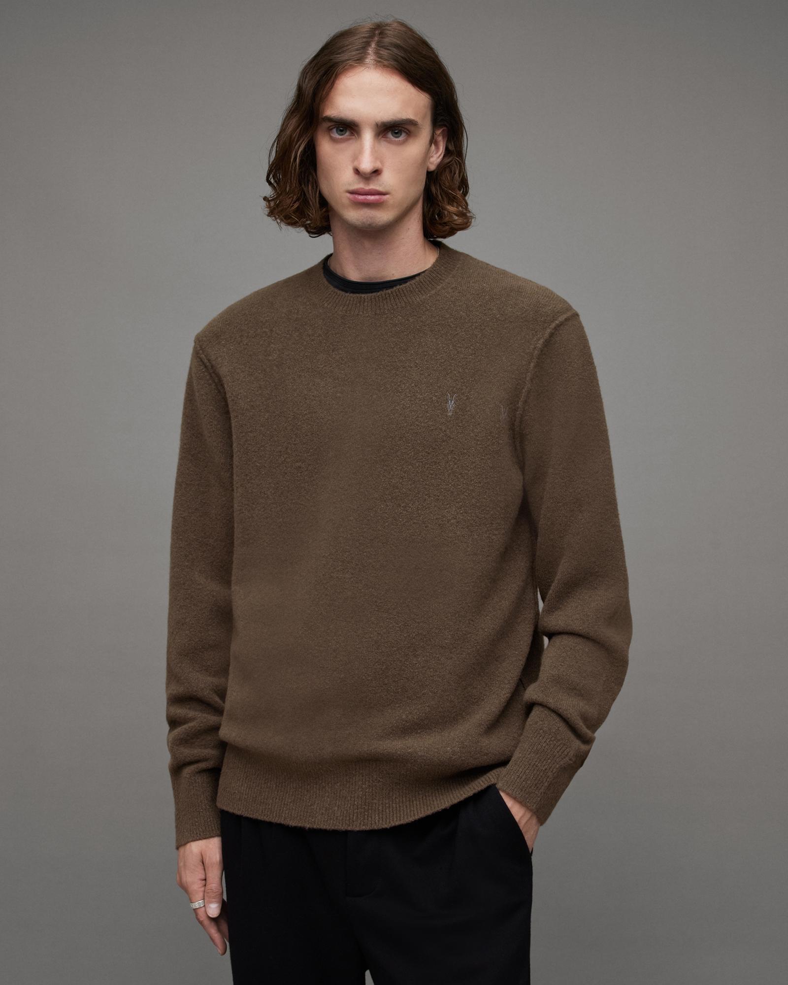 AllSaints Statten Ramskull Crew Neck Sweater Product Image