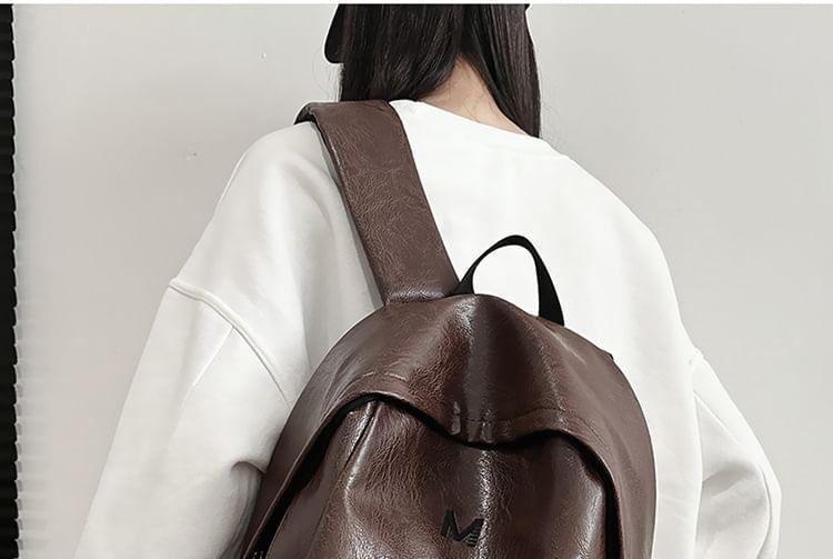 Faux Leather Backpack product image