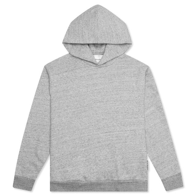 Hooded Sweatshirt - Marble Grey Melange Male Product Image