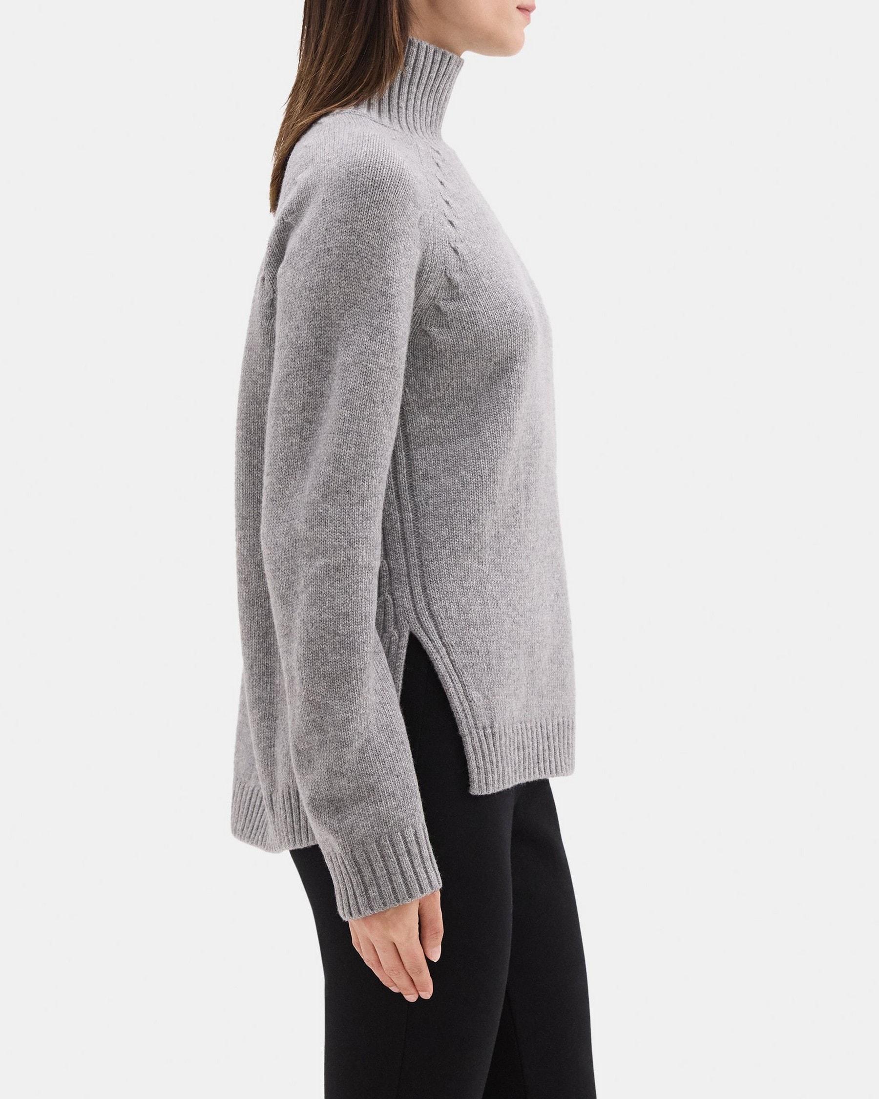 Turtleneck Sweater in Wool Product Image