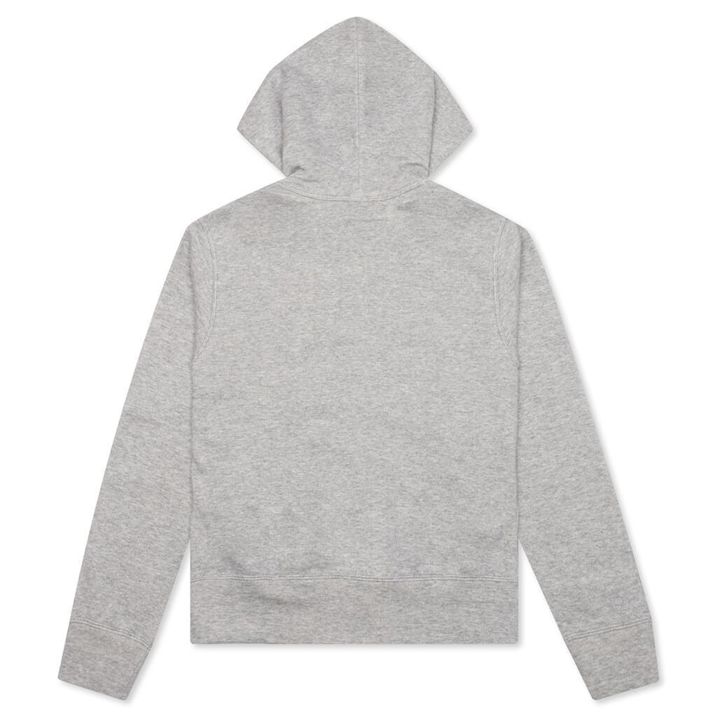 Comme des Garcons PLAY x the Artist Invader Women's Hooded Sweatshirt - Top Grey Female Product Image