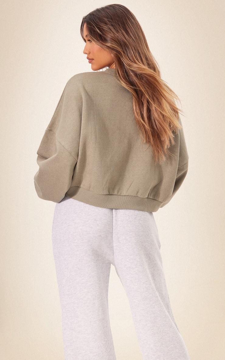 Sage Oversized Boxy Sweatshirt Product Image