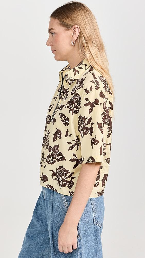 rag & bone Junie Printed Poplin Top | Shopbop Product Image