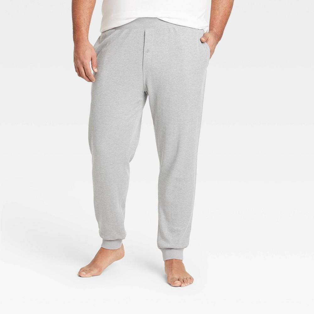 Mens Big & Tall Thermal Knit Jogger Pajama Pants - Goodfellow & Co 4XL Product Image