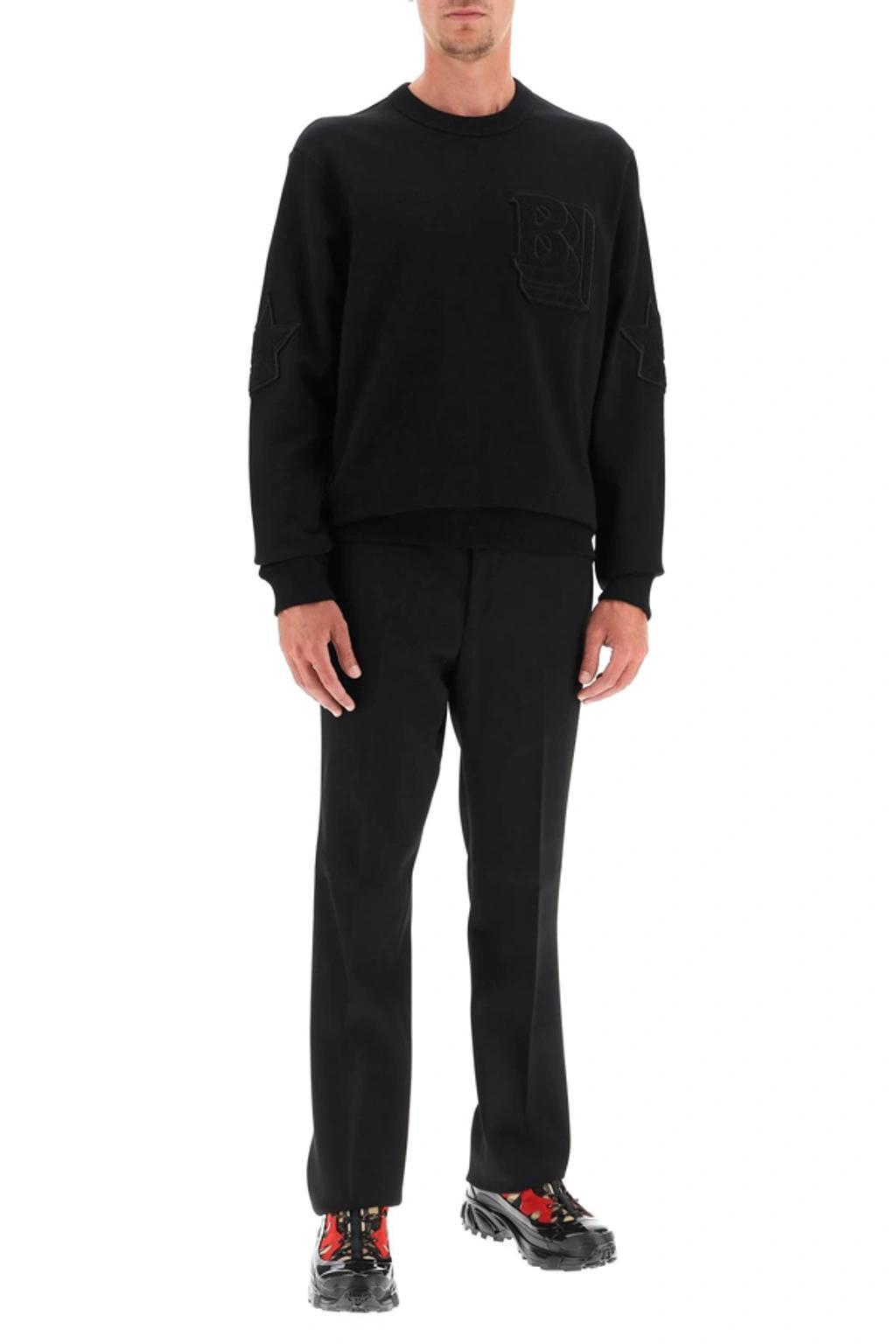 Tailored Wool Trousers In Black Product Image