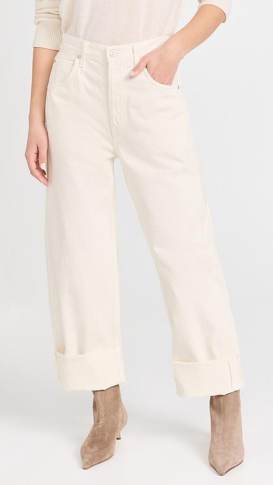 Citizens of Humanity Ayla Baggy Cuffed Crop Jeans | Shopbop Product Image