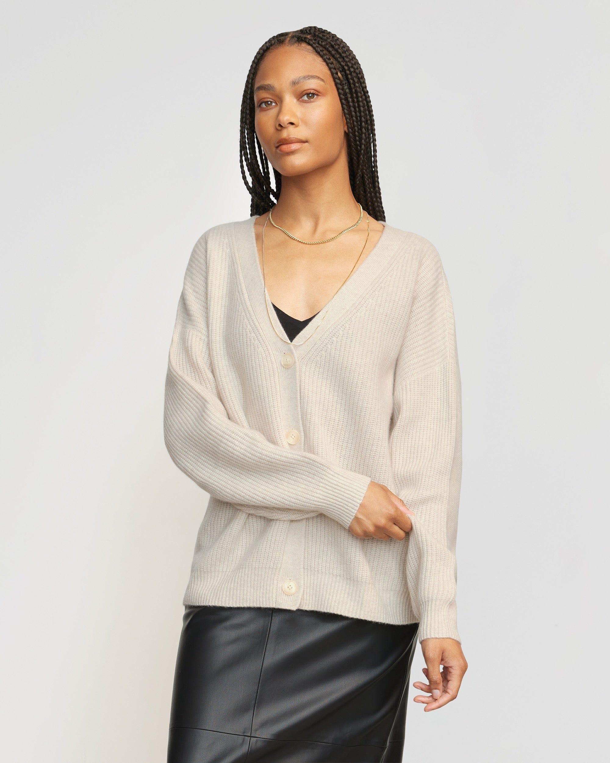 Ola Oversized Cashmere Cardigan Product Image