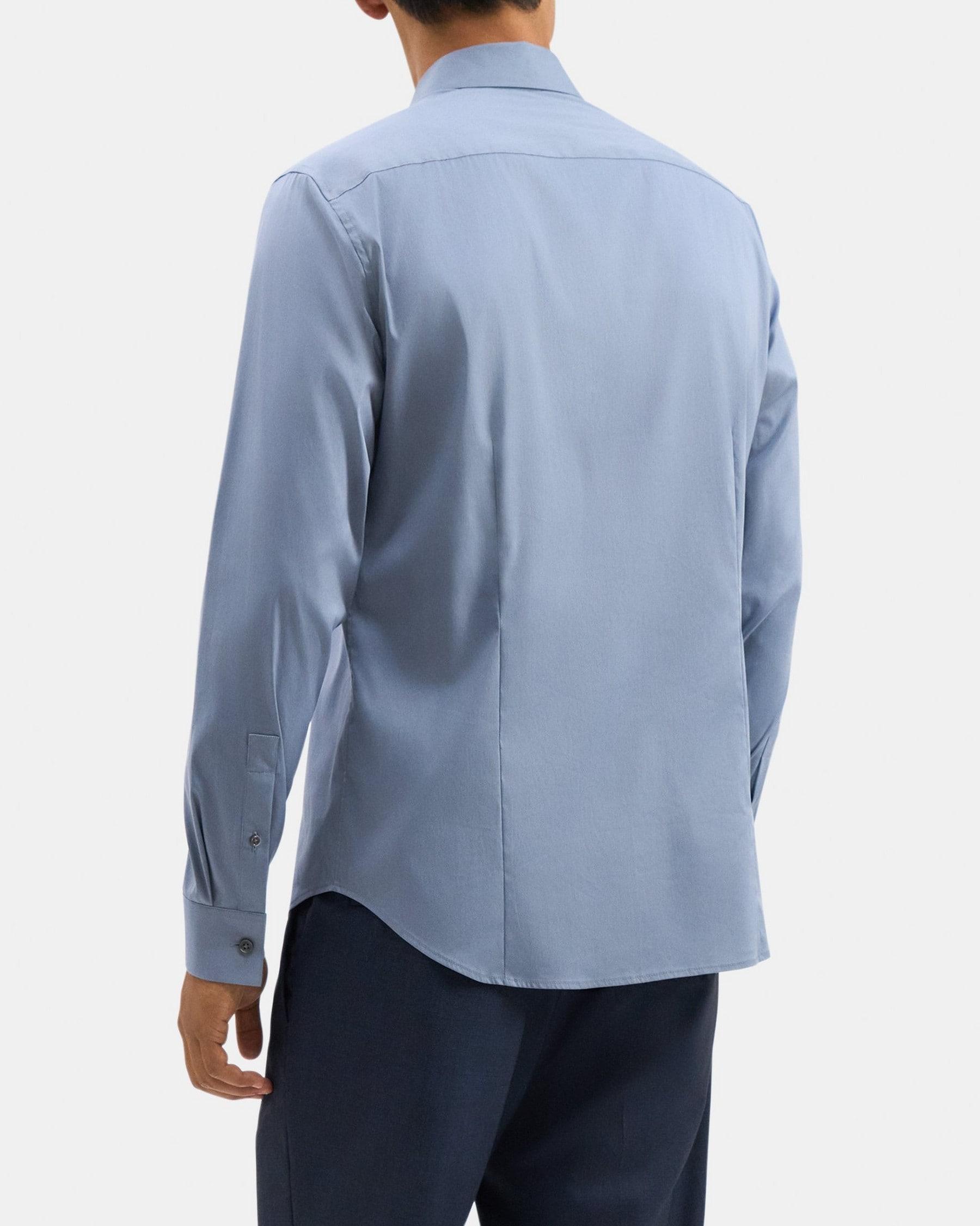 Tailored Shirt In Stretch Cotton Product Image