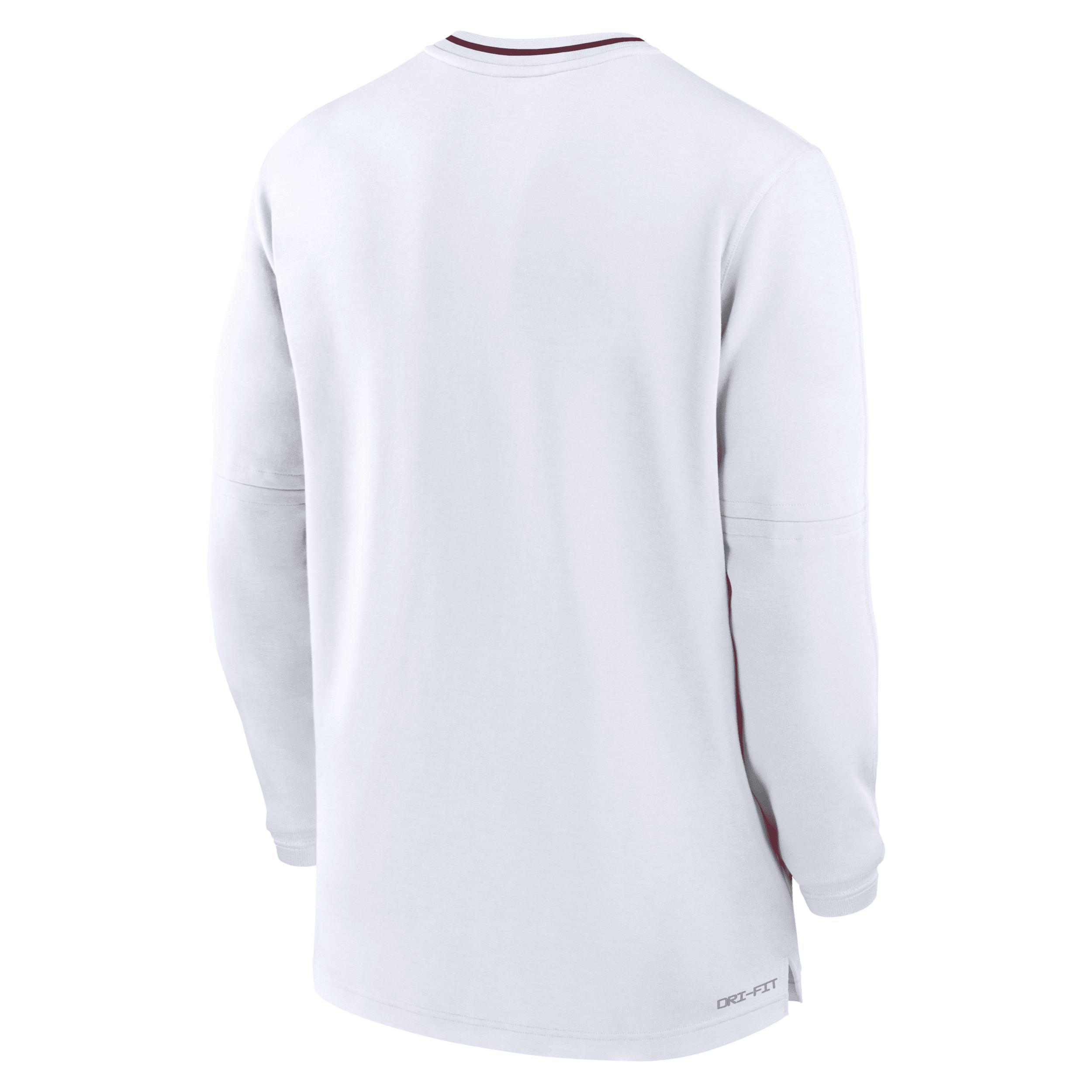 Men's Oklahoma Sooners Sideline Coach Jordan Dri-FIT College 1/2-Zip Long-Sleeve Top Product Image