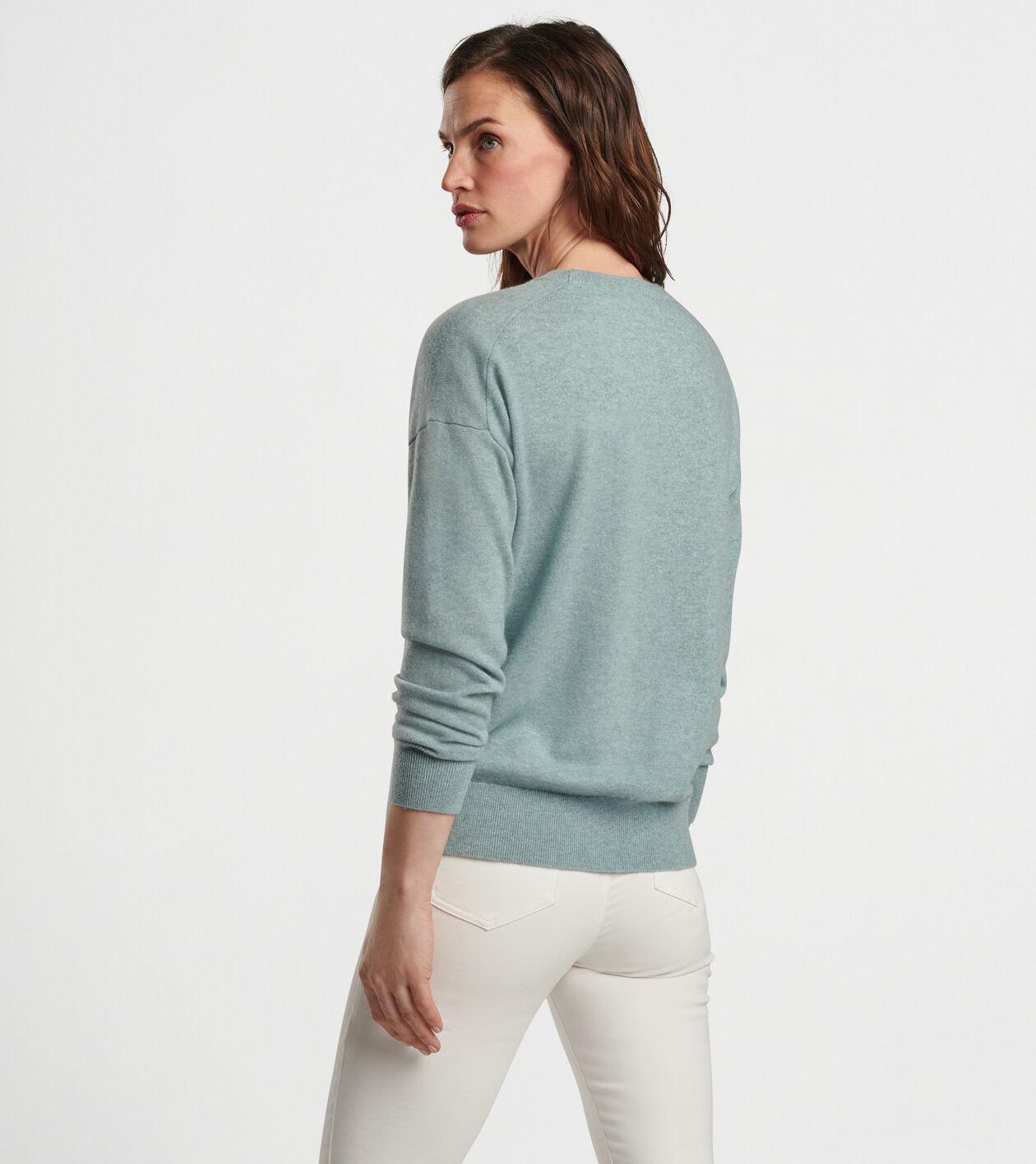 Women's Artisan Crafted Cashmere Crewneck Sweater Product Image