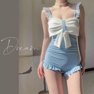 Bow Ruffle Swimsuit Product Image