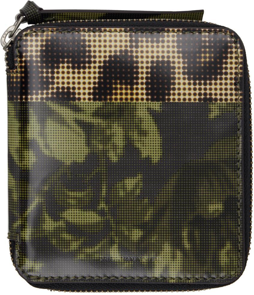 DRIES VAN NOTEN Khaki Printed Wallet In 606 Khaki Product Image