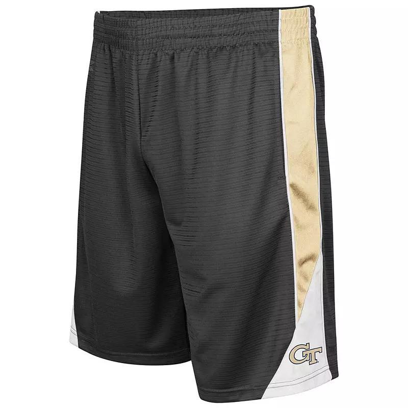 Mens Colosseum Charcoal Georgia Tech Yellow Jackets Turnover Shorts Product Image