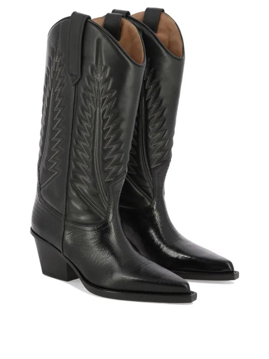 PARIS TEXAS Rosario Boots In Black Product Image