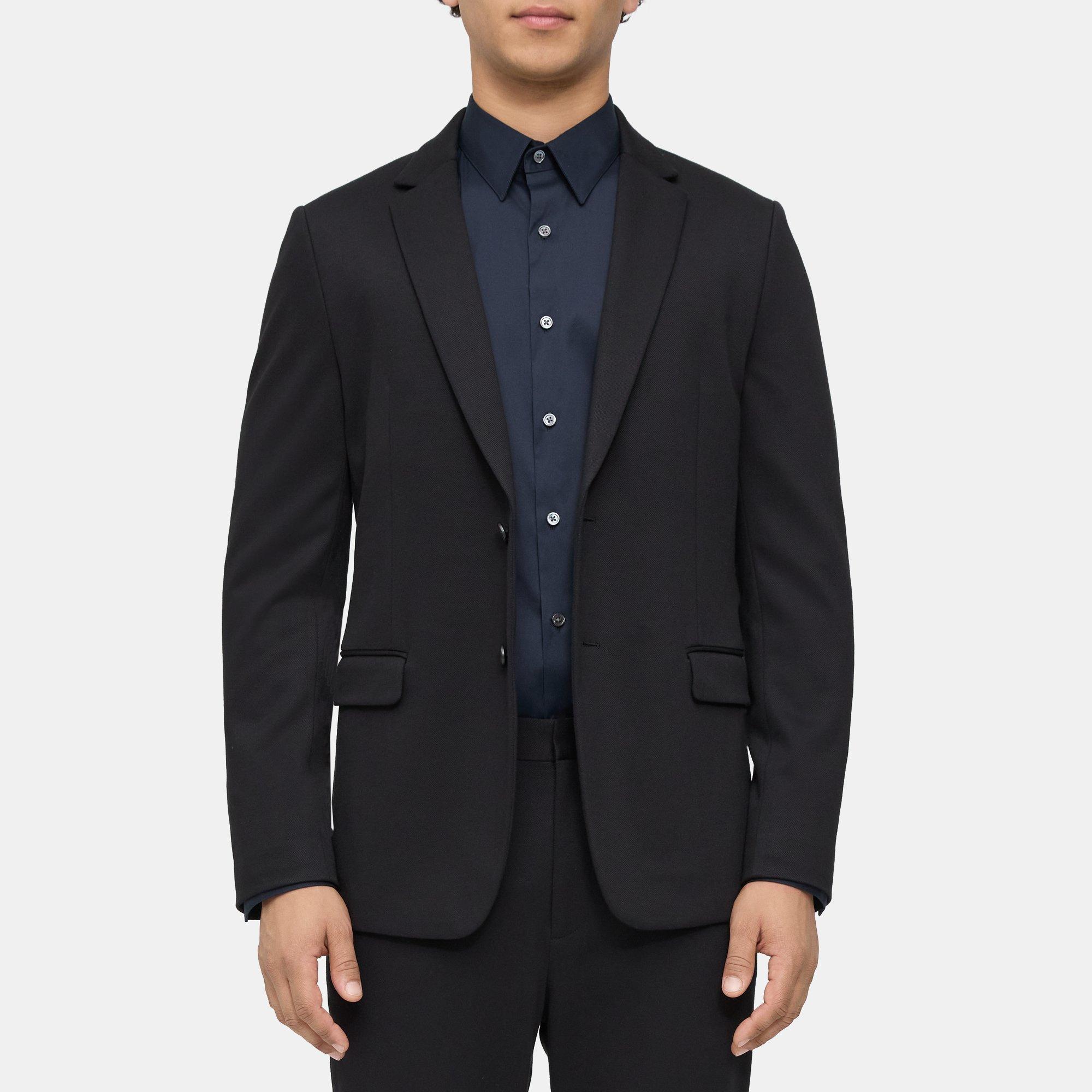 Ponte Twill Unstructured Suit Jacket | Theory Outlet Product Image