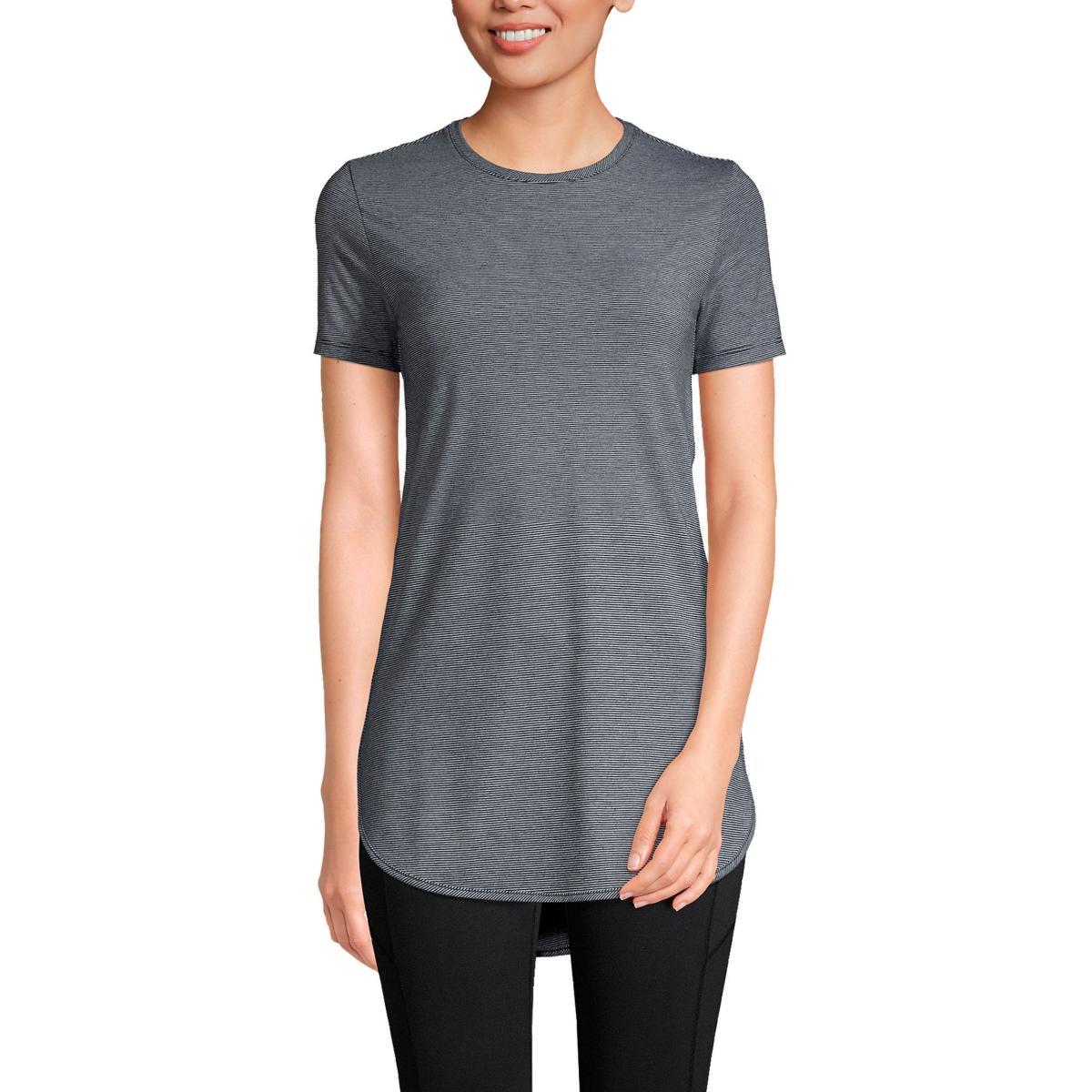 Petite Lands End Moisture-Wicking UPF 50 Tunic Tee, Womens Product Image