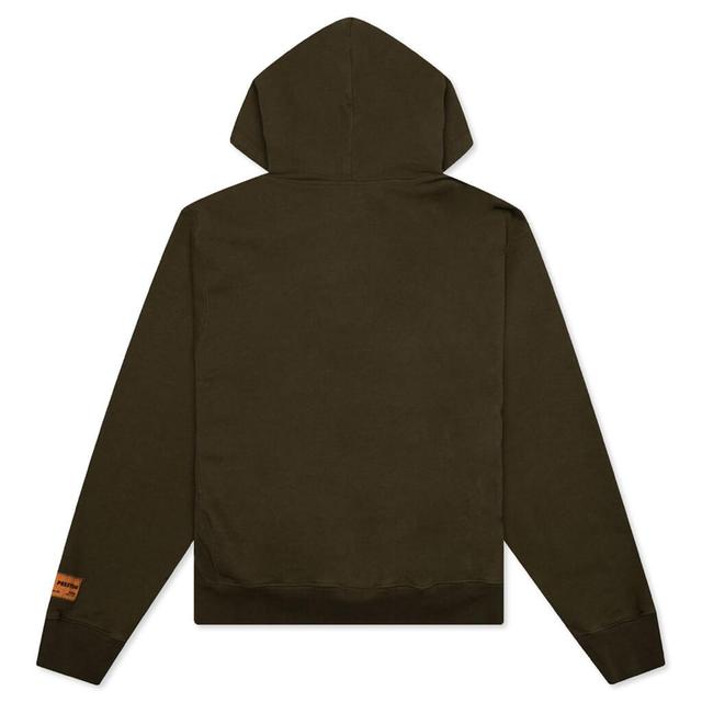 Lace Panel Hoodie - Black Male Product Image