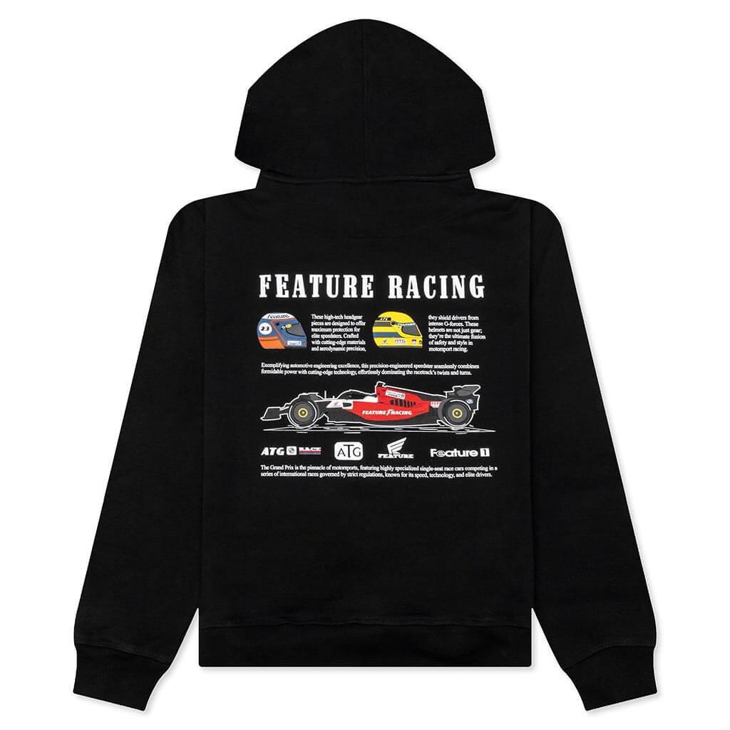 Heritage Hoodie - Black Male Product Image