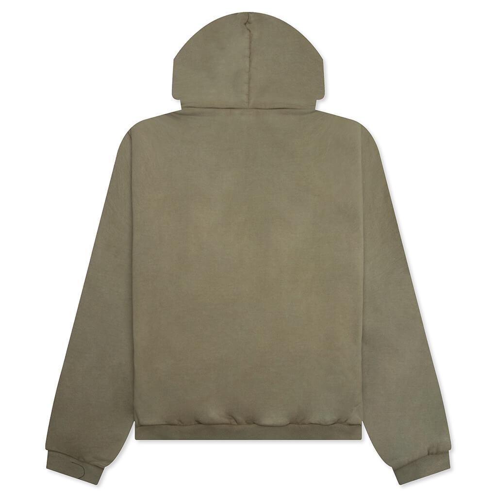 Heavy Fleece Hoodie - Military Male Product Image