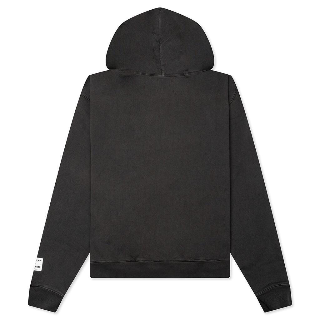 Size Logo Hoodie - Black Male Product Image