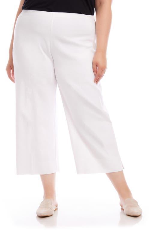 Karen Kane Crop Wide Leg Pants Product Image