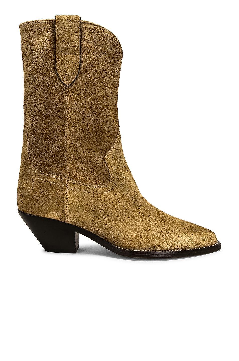 Isabel Marant Dahope Boot in Taupe - Taupe. Size 36 (also in 35, 40). Product Image