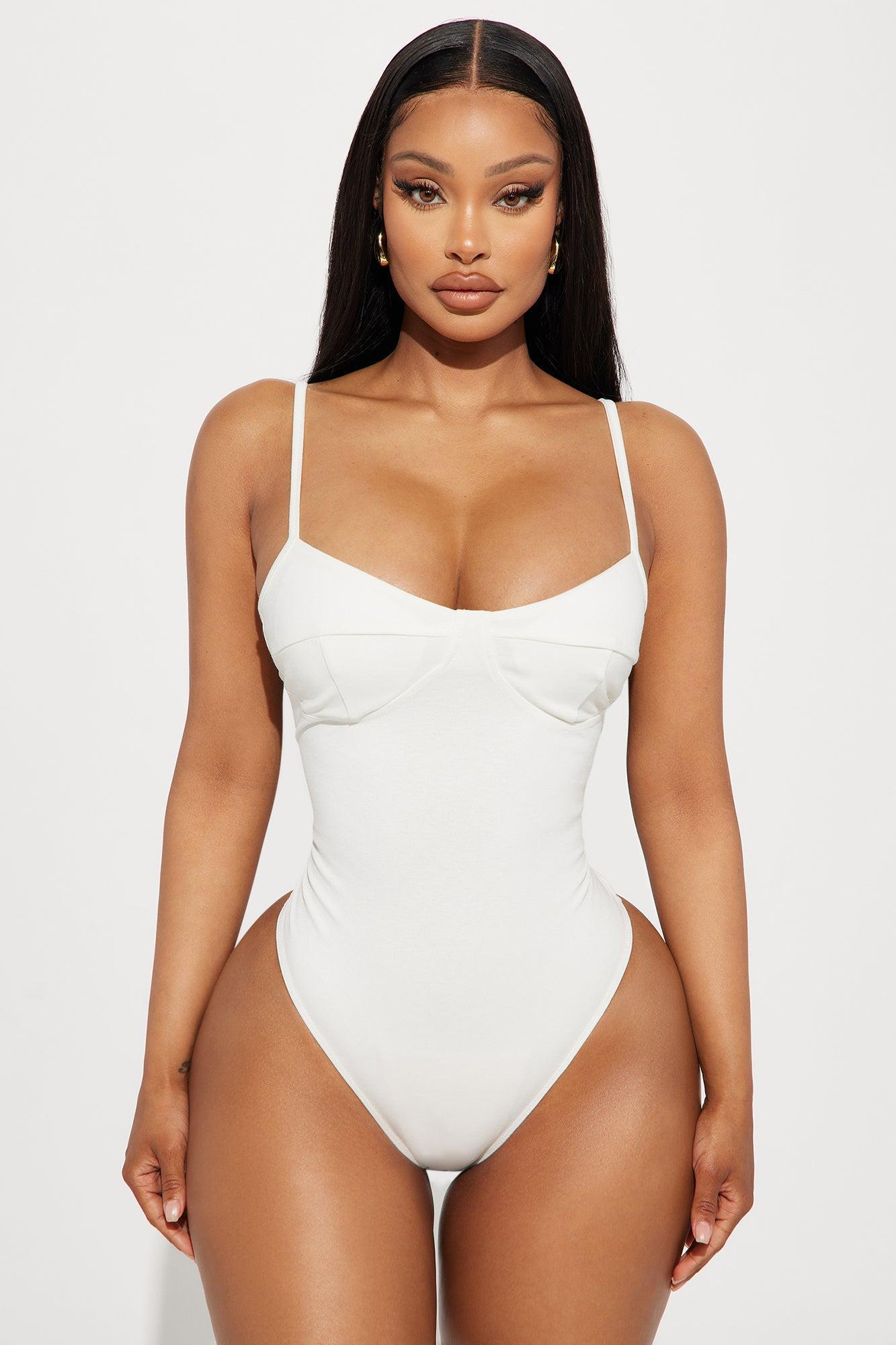 Camille Bodysuit - Ivory Product Image