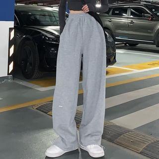 Plain Wide Leg Sweatpants product image