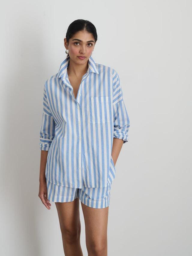 Jo Shirt In Positano Stripe Product Image