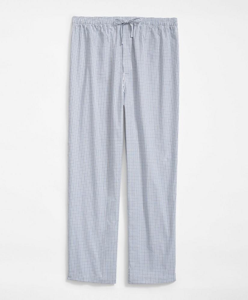 Cotton Broadcloth Tattersall Pajamas Product Image