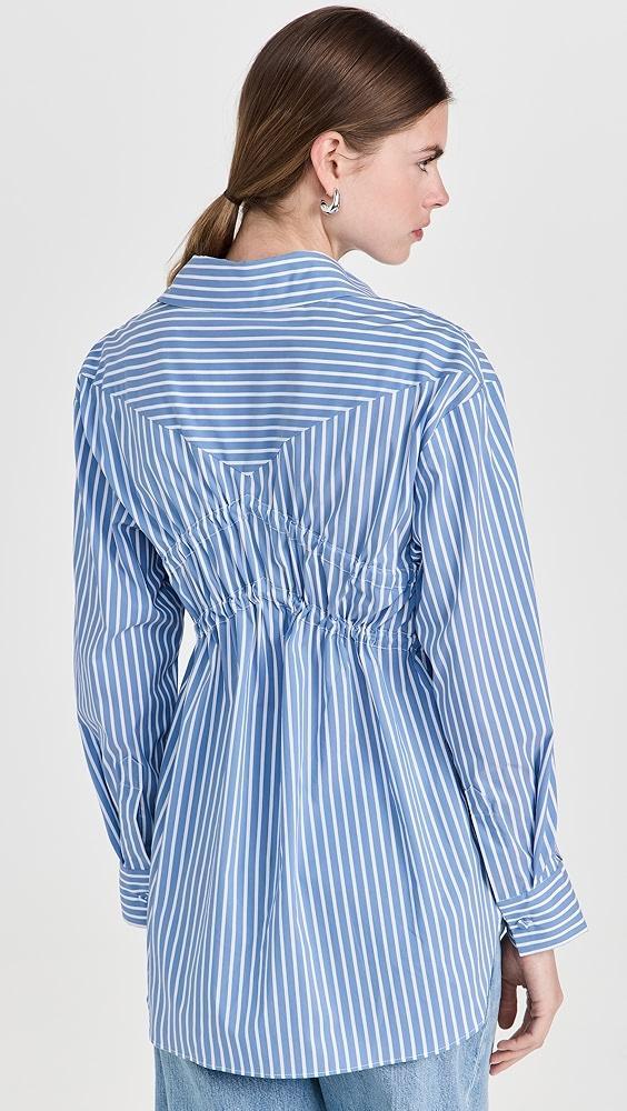 AKNVAS Marina Cotton Poplin Top | Shopbop Product Image