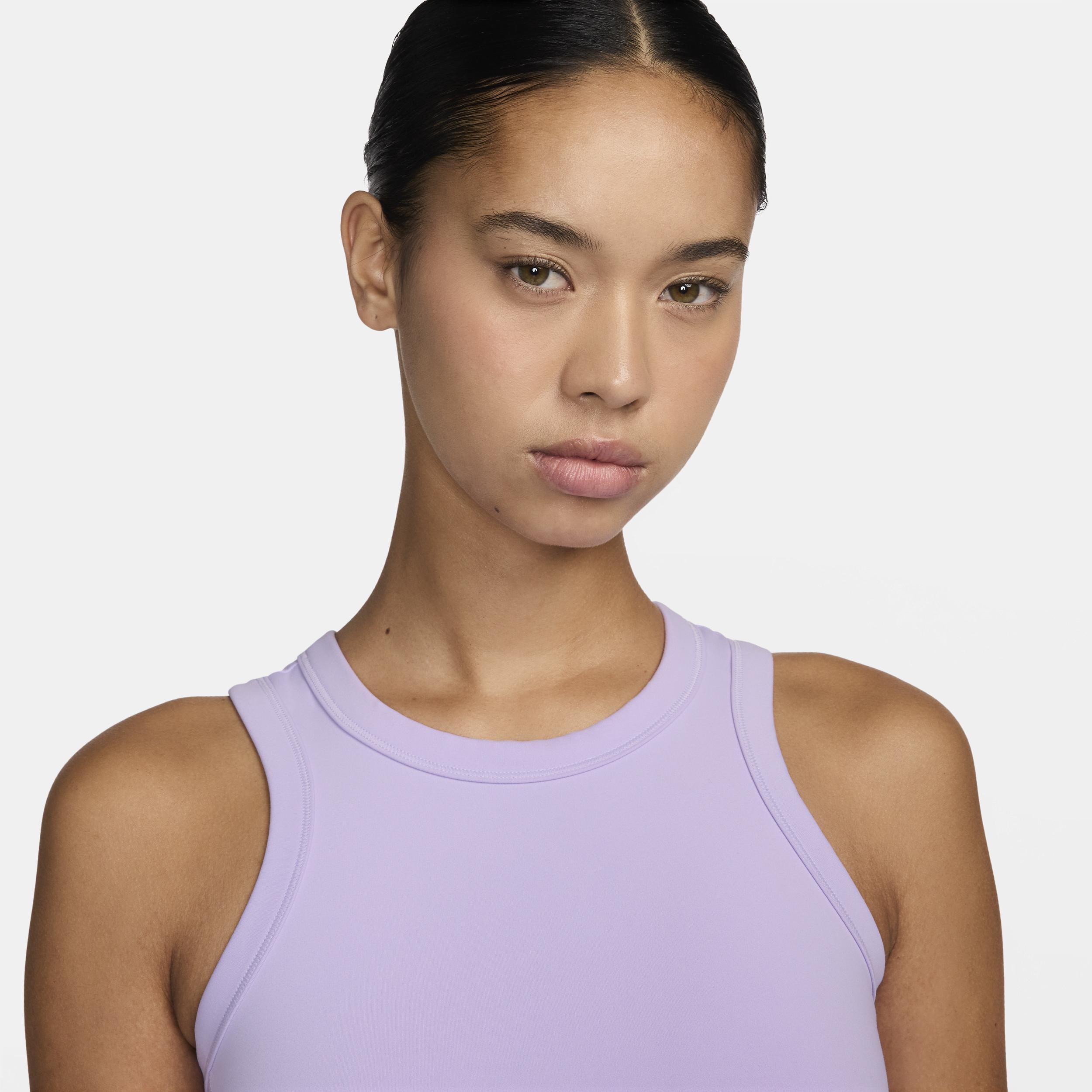 Nike Women's One Fitted Dri-FIT Cropped Tank Top Product Image