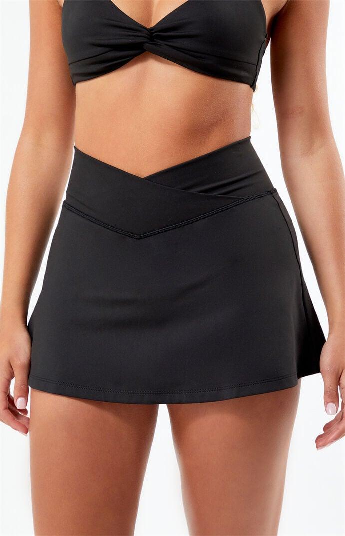 PAC 1980 Women's PAC WHISPER Active Crossover Front Mini Skirt product image