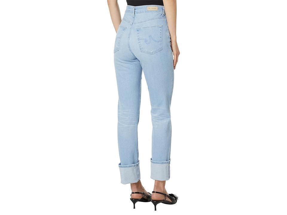 AG Jeans Saige High Rise Straight Crop Jeans (24 Years Sunkissed) Women's Jeans Product Image