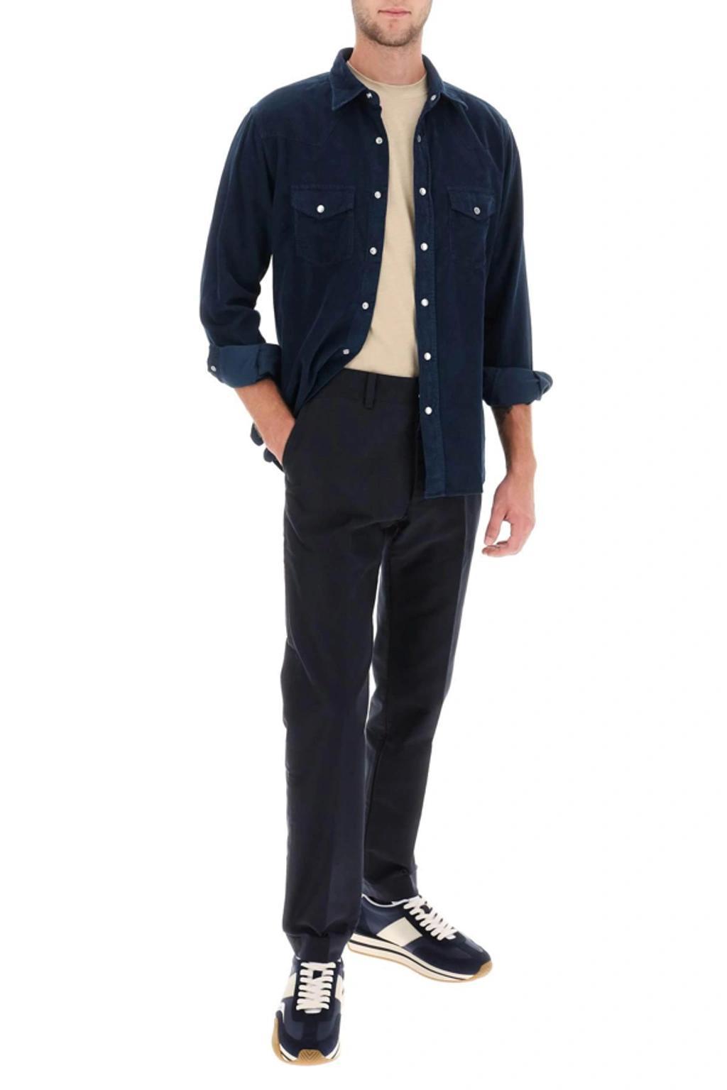 Chino Pants In Blue Product Image