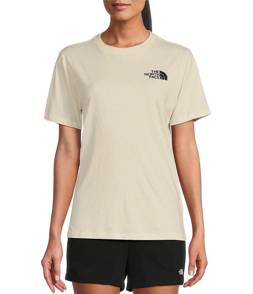 The North Face Women's Never Stop Exploring Printed Box Logo Short Sleeve Crew Neck Tee Shirt Product Image